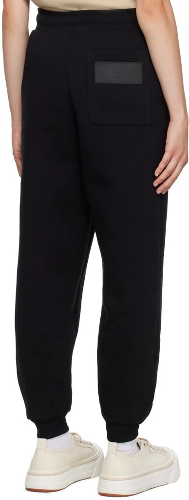 AMI Black Heavyweight Lounge Pants 3