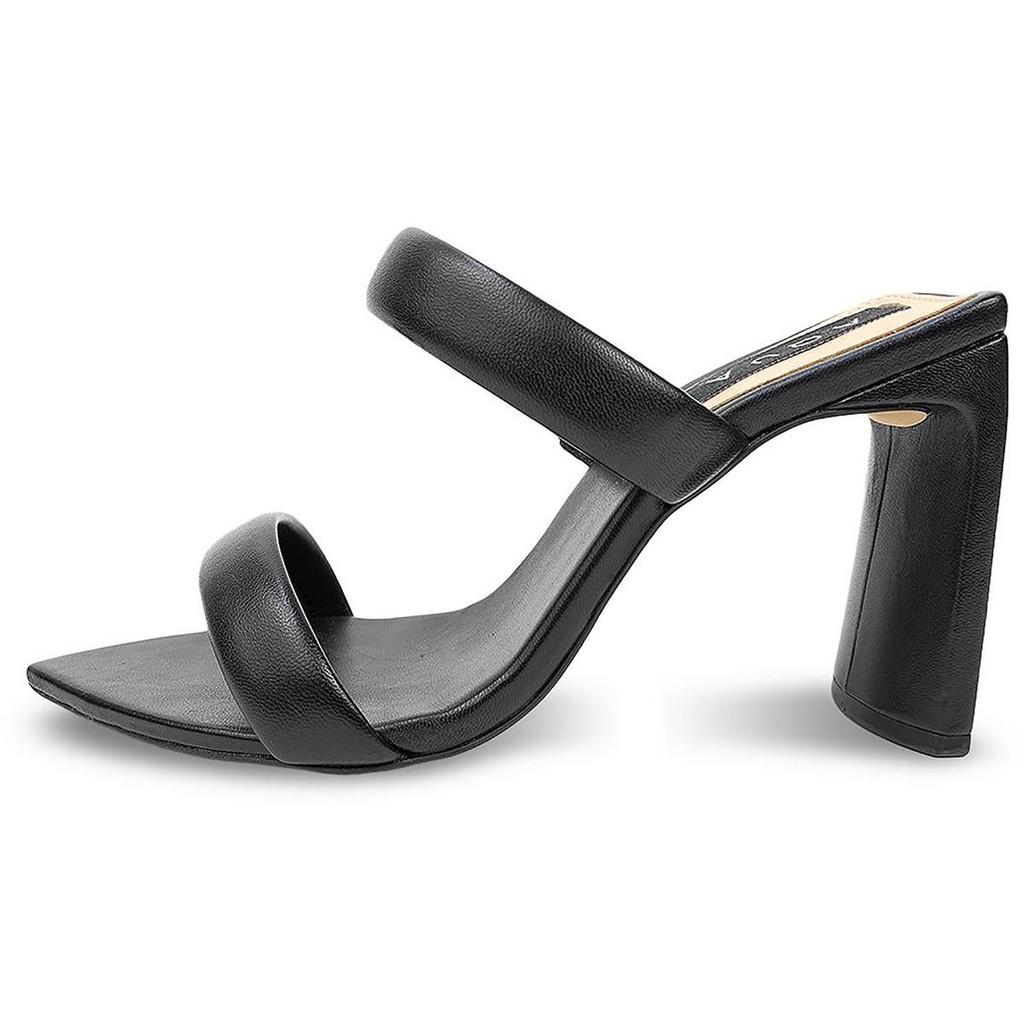 Aqua Strappy  Womens Dressy Leather Heels