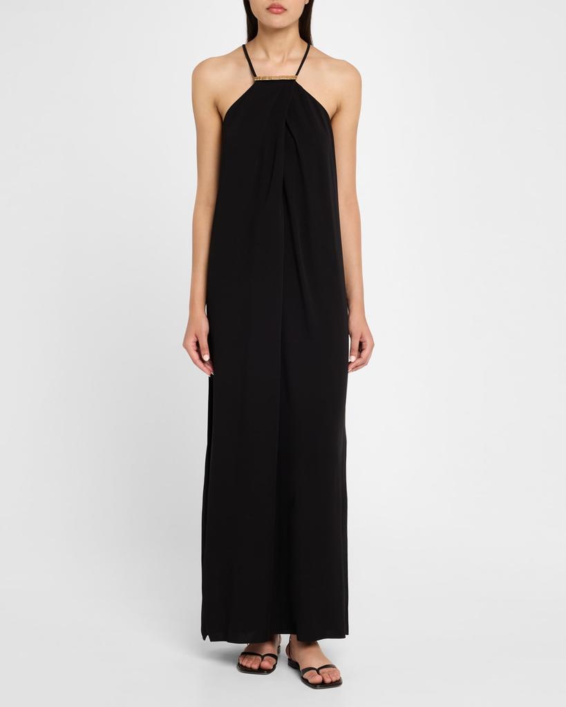 LENNY NIEMEYER Halter Detailed Maxi Dress
