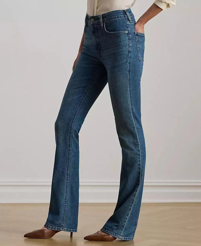 Ralph Lauren Petite High-Rise Boot Cut Jeans 2
