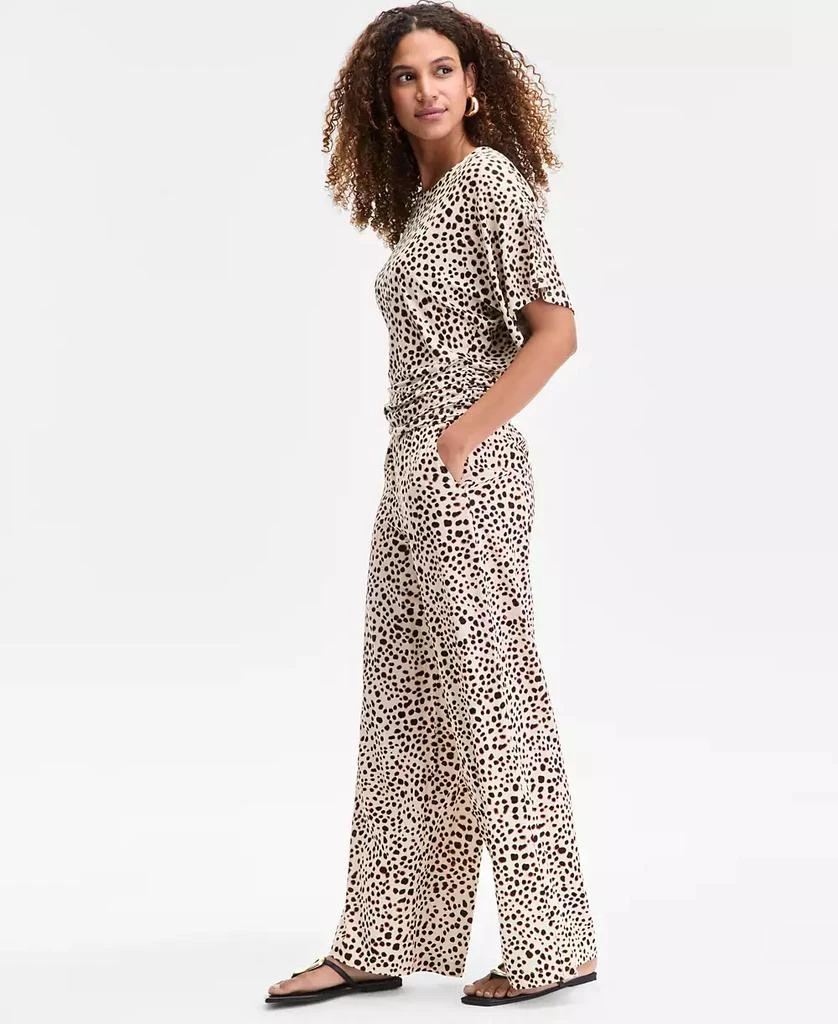 INC International Women's Printed Wide-Leg Pull-On Pants, Exclusively at Macy's 2