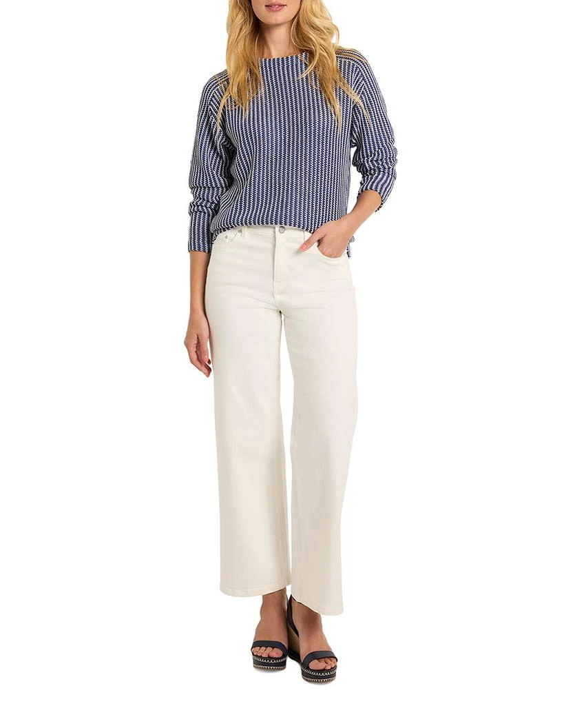 NIC+ZOE Zig Zag Striped Sweater 8