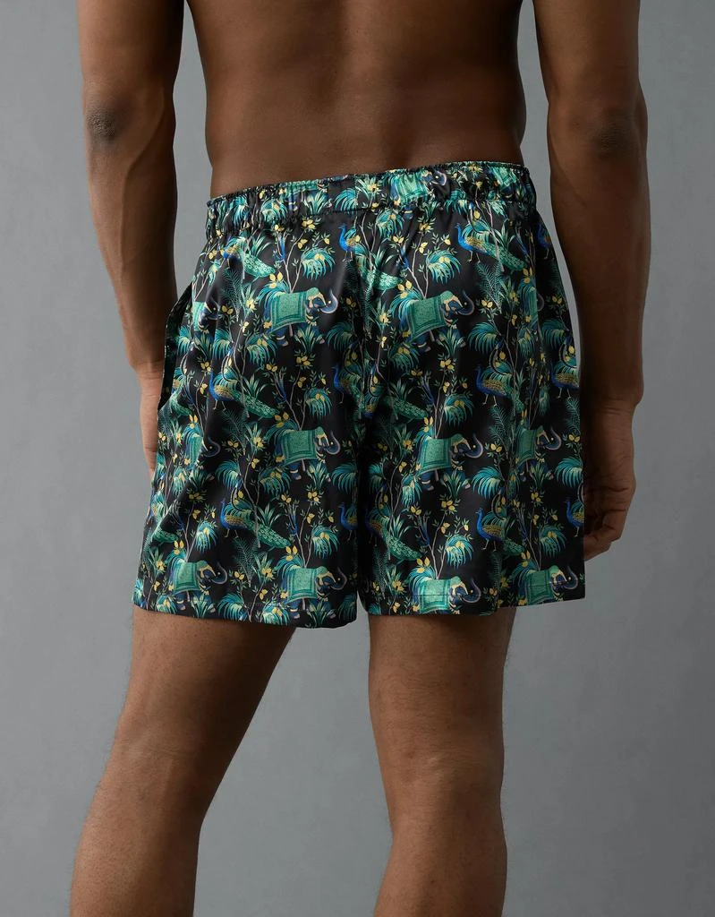 AE AEO Men's Elephant Tapestry Satin Pocket Boxer Short 2