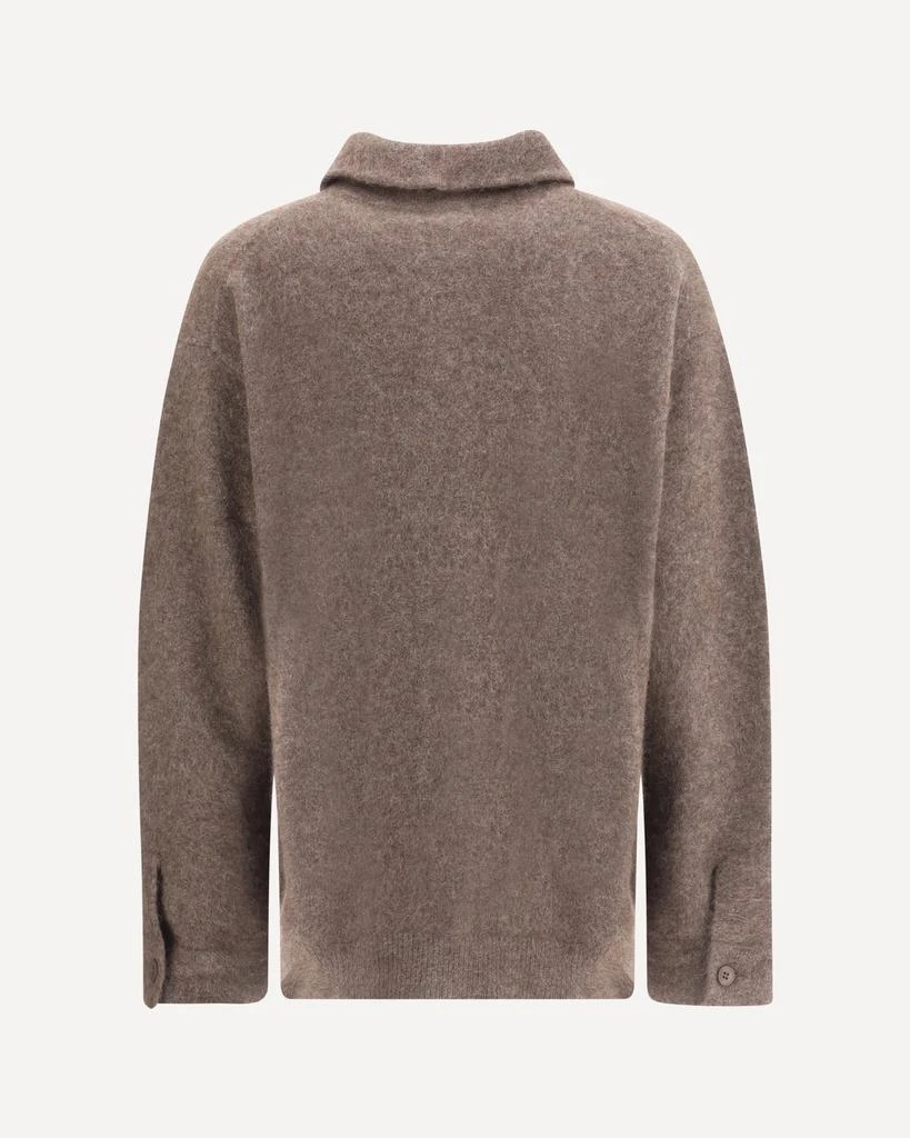 P.A.R.O.S.H. Cardigan with classic collar 2