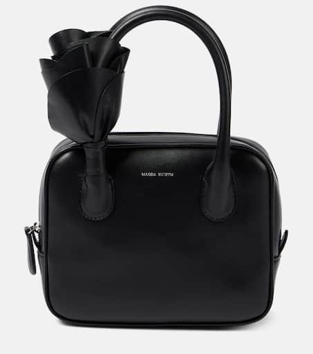 [Margesherwood ] / ☆ PIPING SLIM TOTE / black crinkle MUSINSA | MARGESHERWOOD PIPING SLIM TOTE_black crinkle