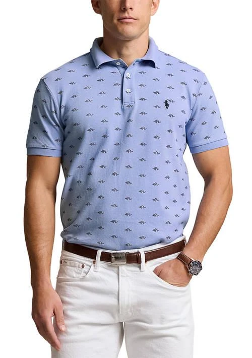 Ralph Lauren Classic Fit Monogram Stretch Polo Shirt 1