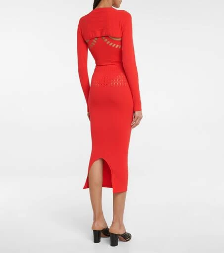 Alaïa Cutout technical bolero 3