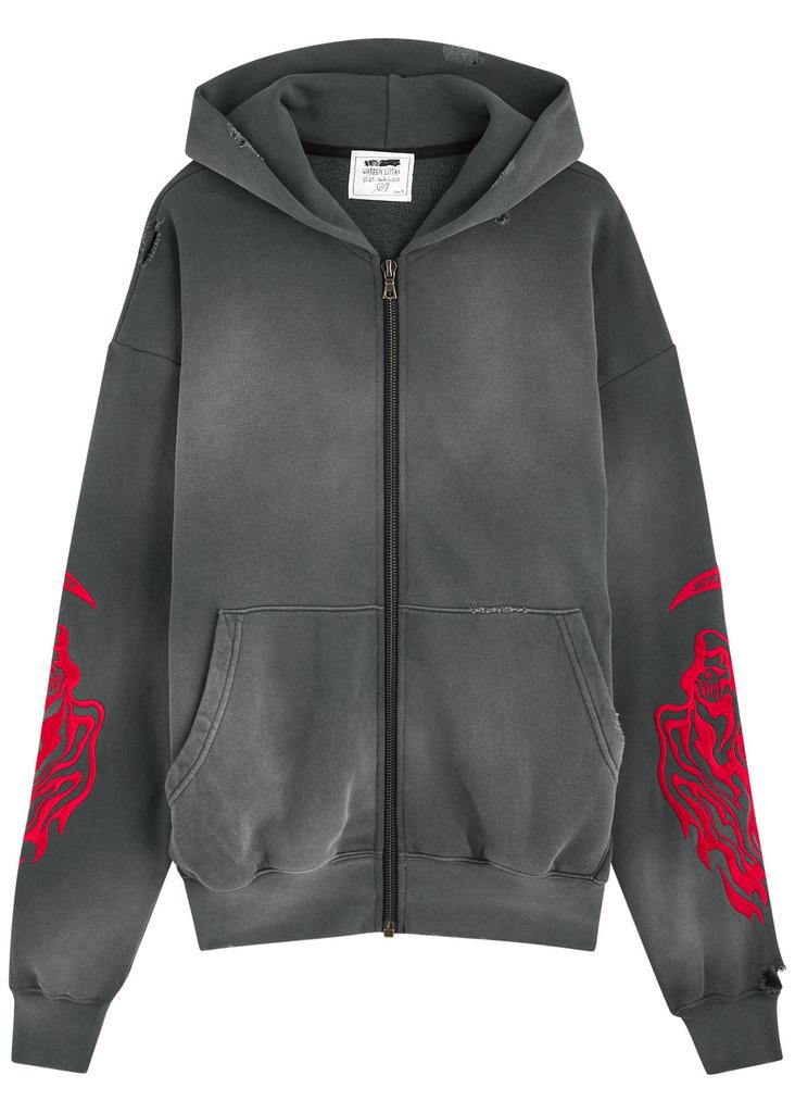 Warren Lotas Serenity Reaper hooded cotton sweatshirt