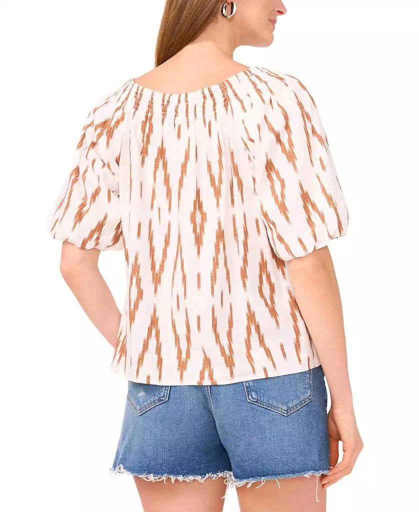 Vince Camuto Women's Square-Neck Puff-Sleeve Blouse 4