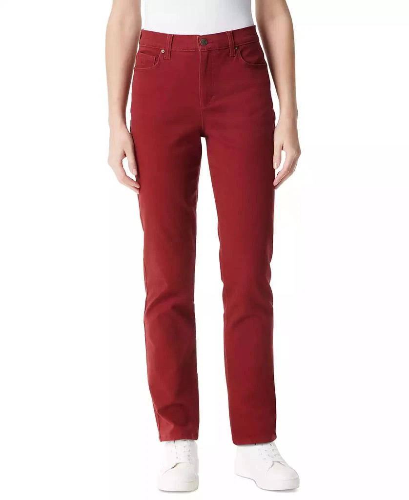 Gloria Vanderbilt Petite Amanda Classic Straight-Leg Jeans, Short 1
