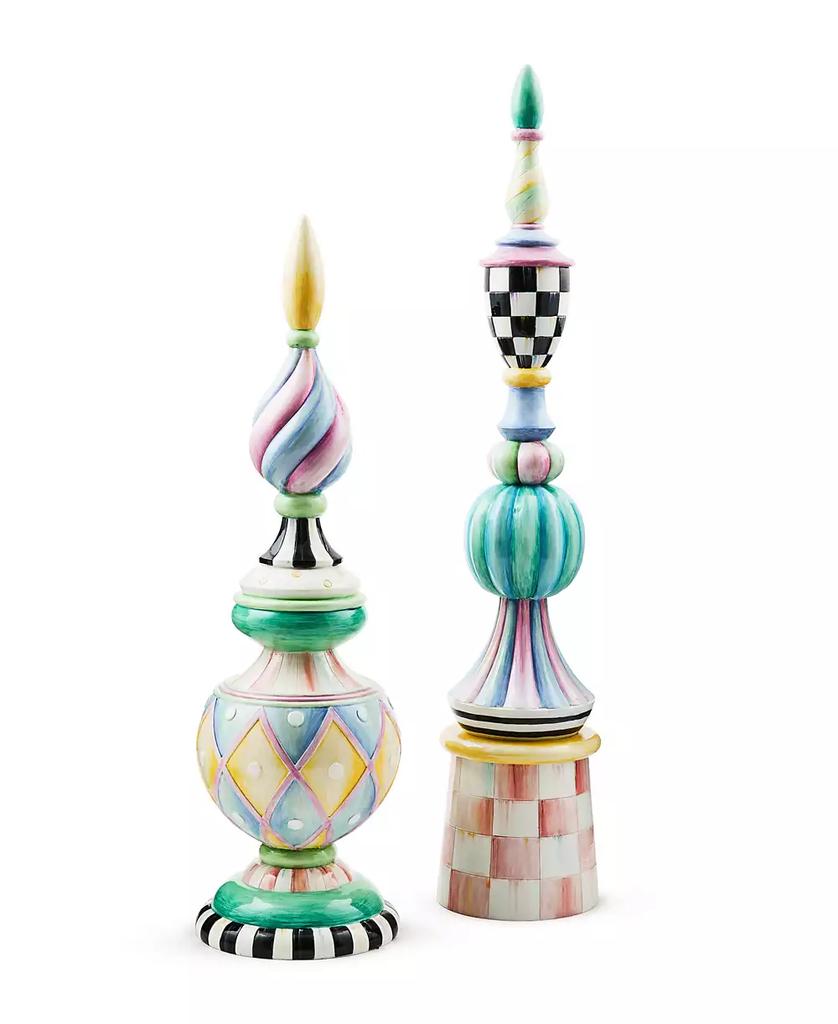 MacKenzie-Childs Rosy Meadow Short Finial