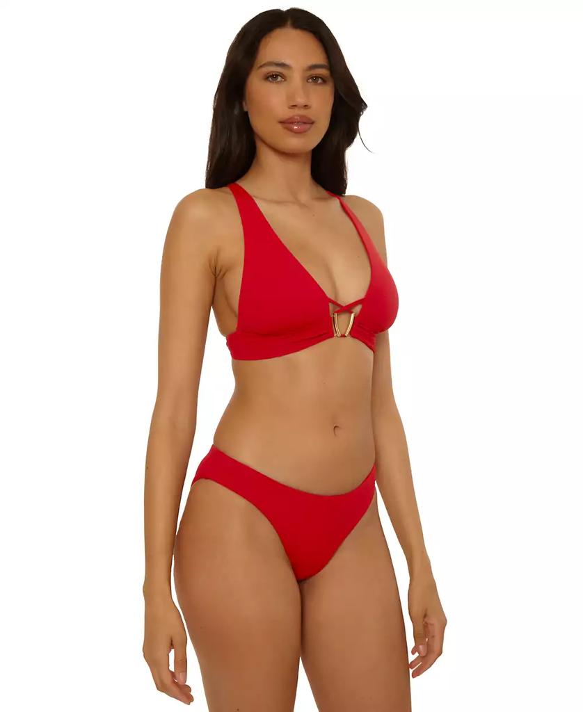 Becca Women's Riveria Seersucker Textured Hipster Bottoms