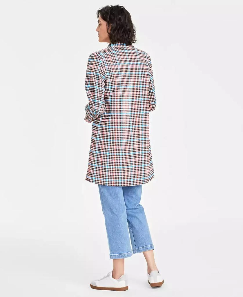 On 34th Women's Plaid Car Coat, Created for Macy's 3
