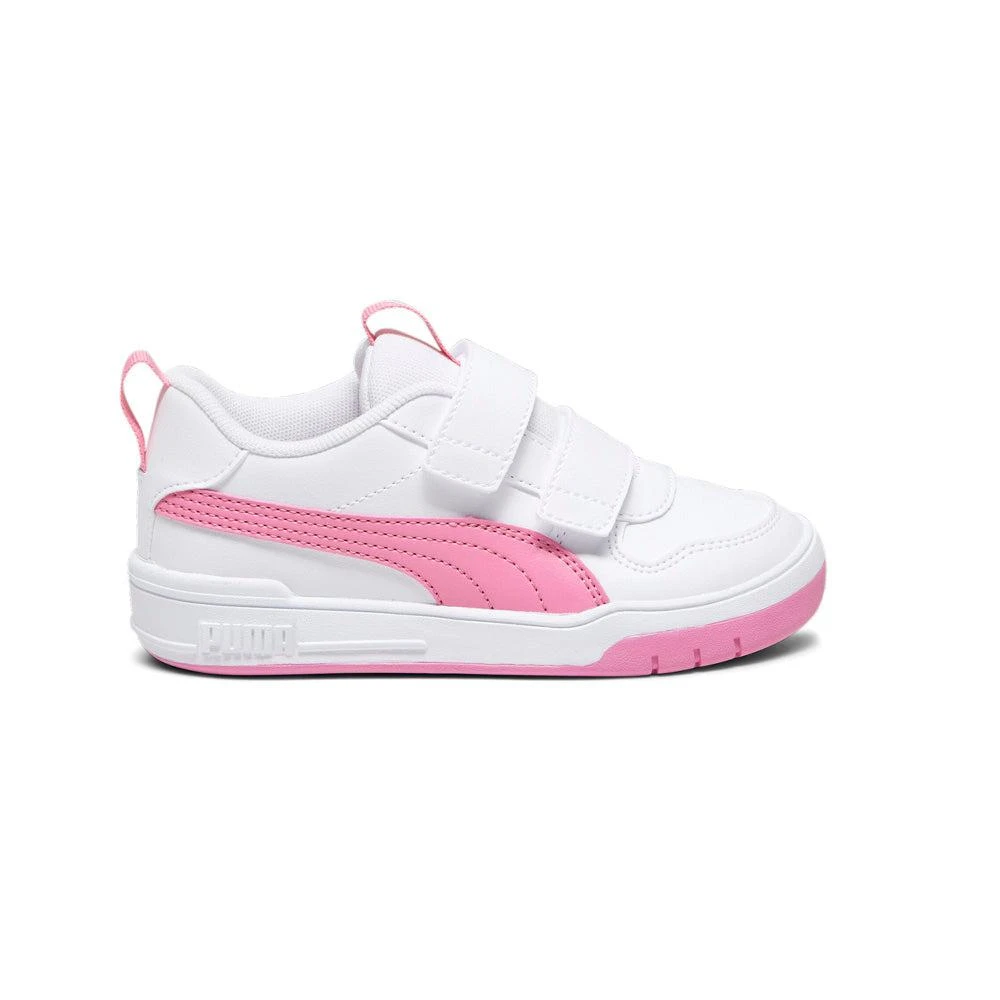 Puma Multiflex Synthetic Leather Slip On Sneakers (Toddler-Little Kid)