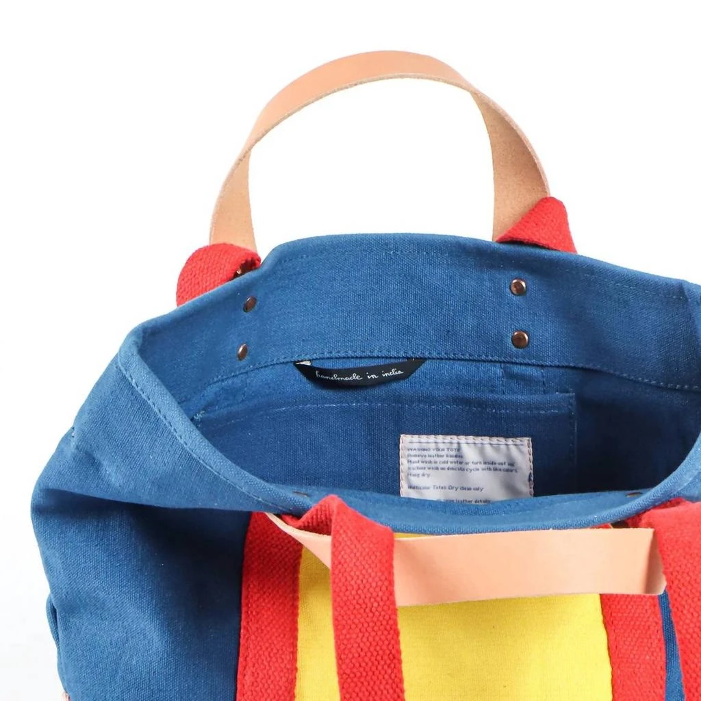 Immodest Cotton Immodest Cotton - Colorblock Lunch Tote 5