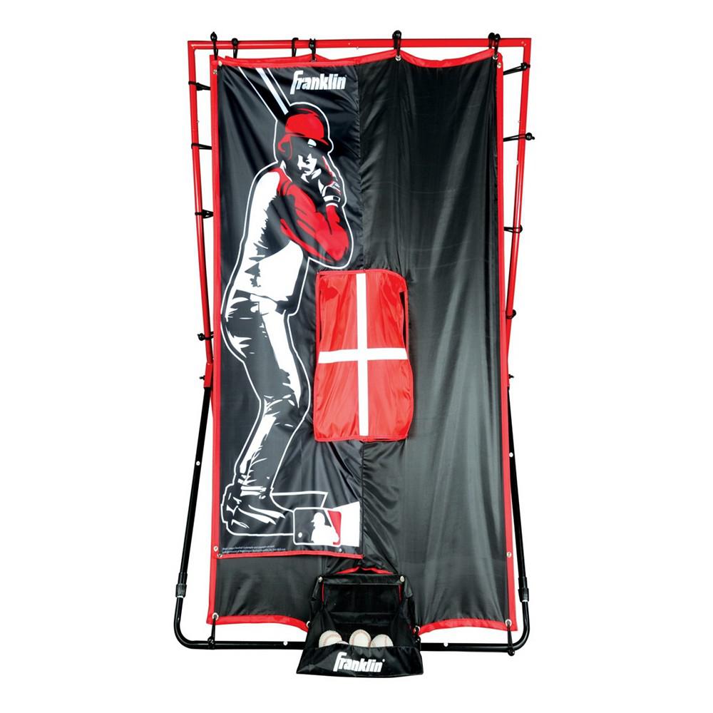 Franklin Sports Mlb 65" 2-In-1 Switch Hitter Return Trainer