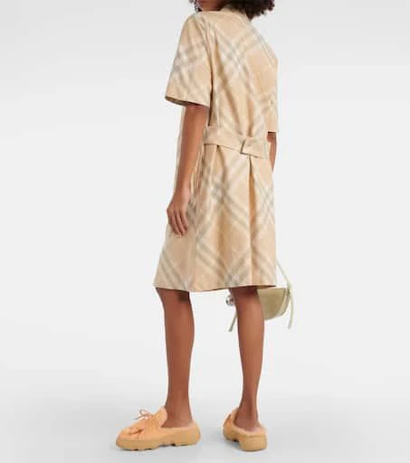 Burberry Burberry Check cotton shirt dress 3