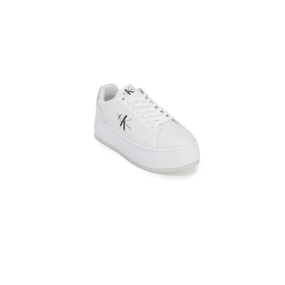 Calvin Klein Silver Leather Sneaker 2