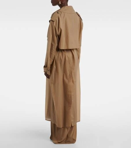 Yves Saint Laurent Sheer trench coat 3