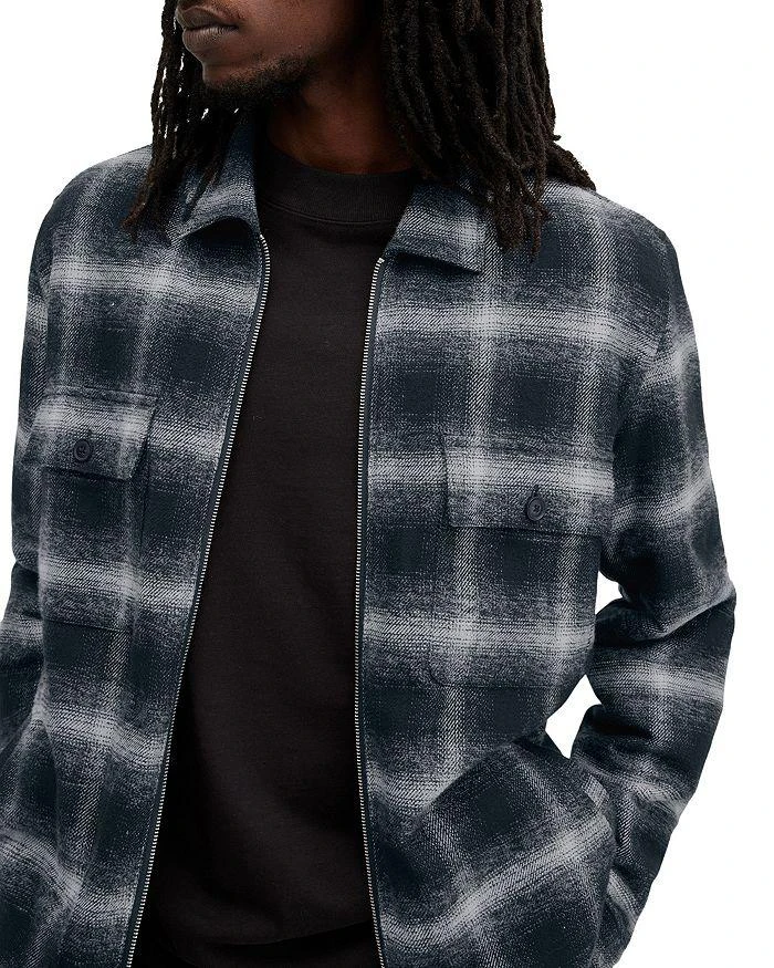 ALL SAINTS Men's Marley Plaid Jacket 5