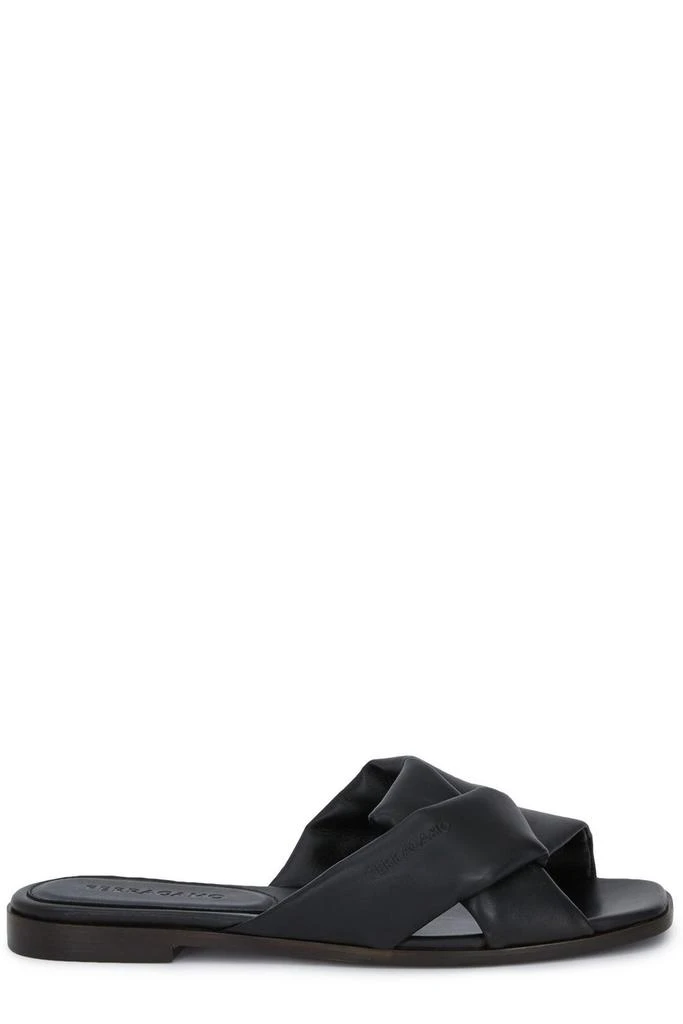 Salvatore Ferragamo Ferragamo Knot Detailed Slip-On Sandals 1