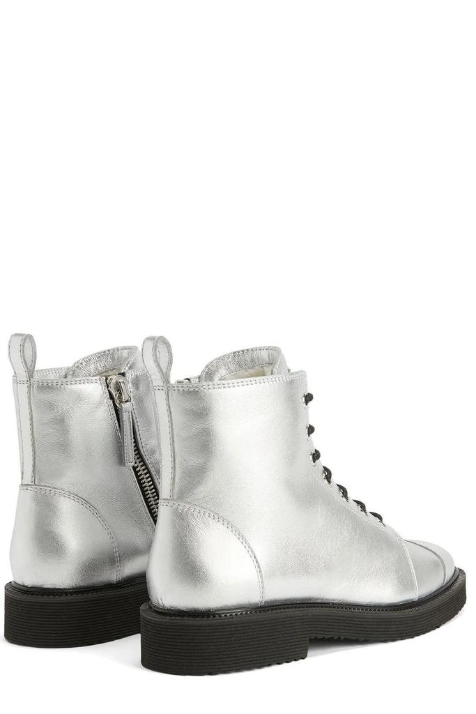 Giuseppe Zanotti Giuseppe Zanotti Thora Lace-Up Biker Boots 3