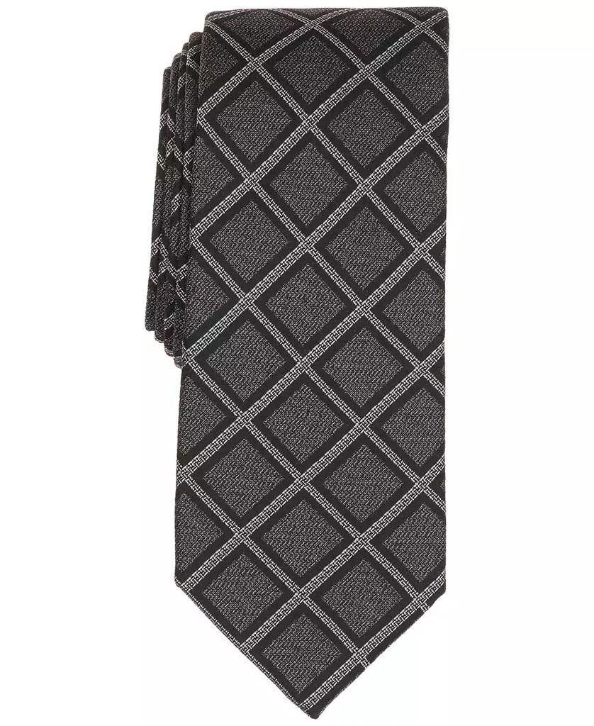 Alfani Men's Oakmont Grid Slim Tie, Macy's Exclusive 1