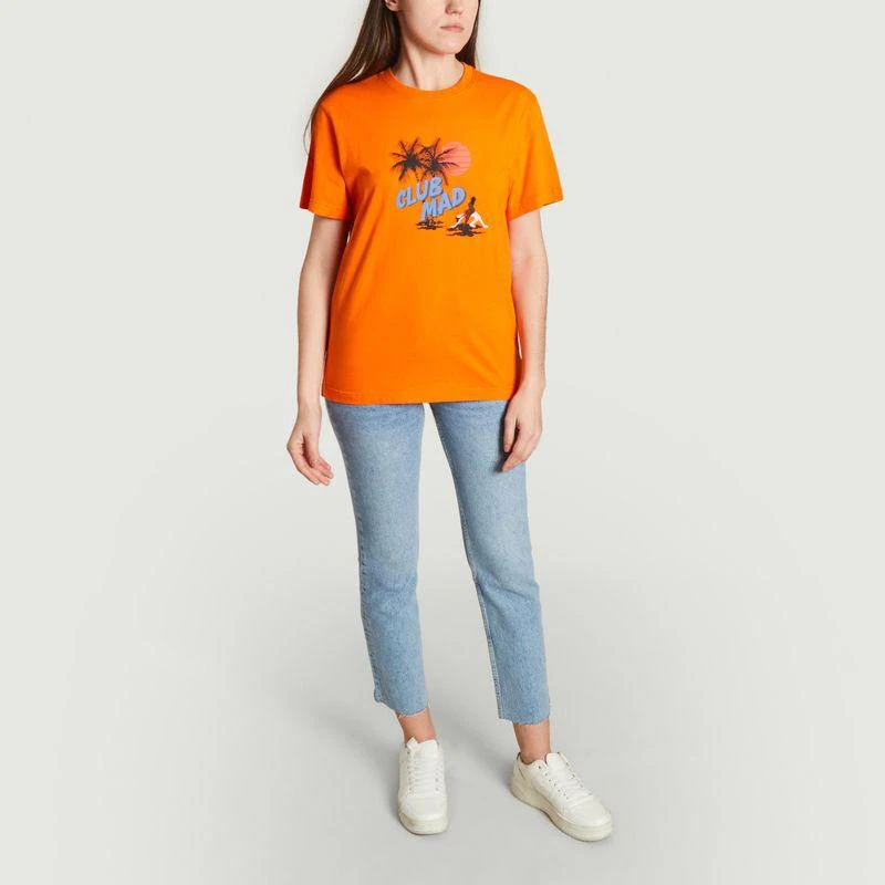 Carne Bollente Club Mad T-shirt Orange CARNE BOLLENTE 4