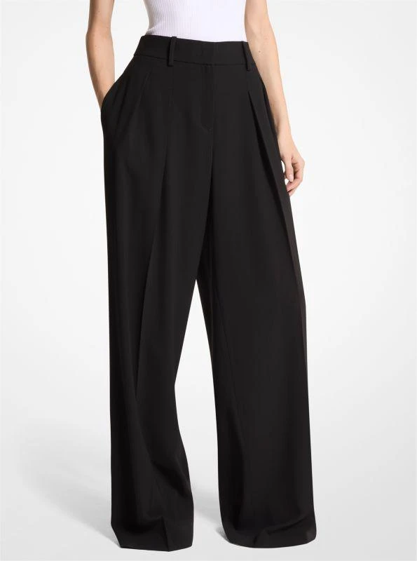 Michael Kors Pleated Wool Trousers 1