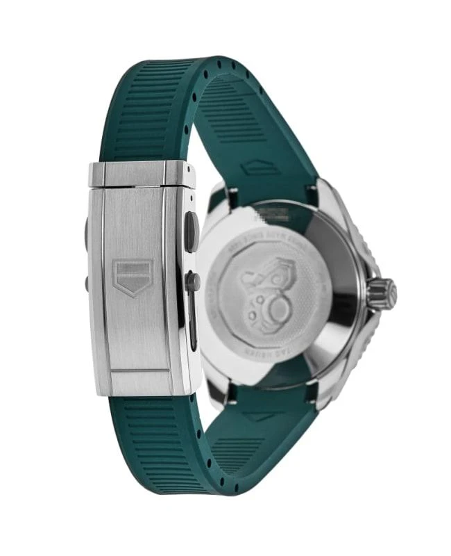 Tag Heuer Tag Heuer Aquaracer Professional 300 Date Green Diamond Dial Rubber Strap Women's Watch WBP231G.FT6226 3