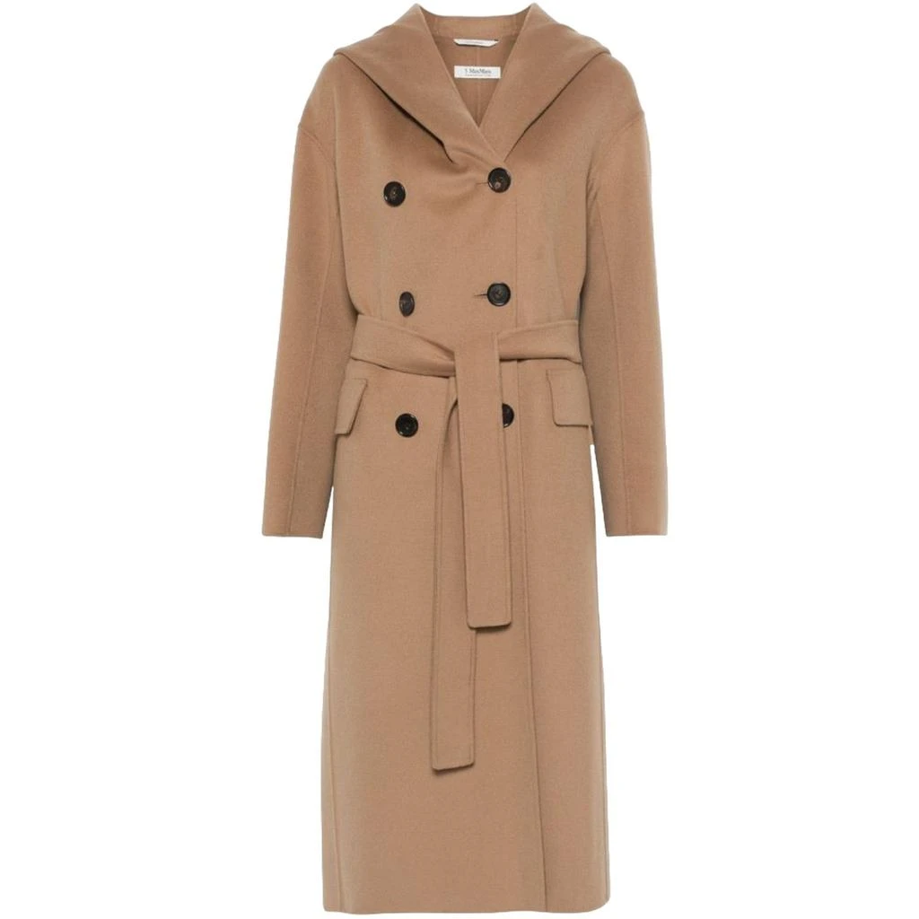 Women's Brown Long Wool Coat 3238 Women's Brown Long Wool Coat 3238