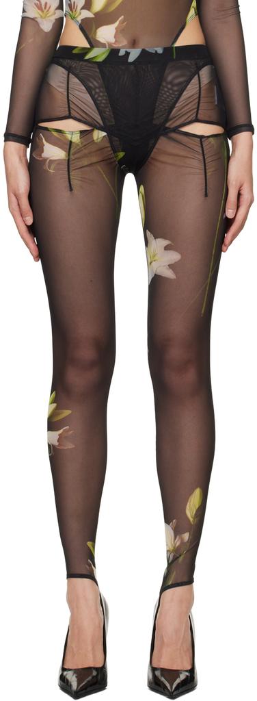 Puppets and Puppets Black Carly Leggings