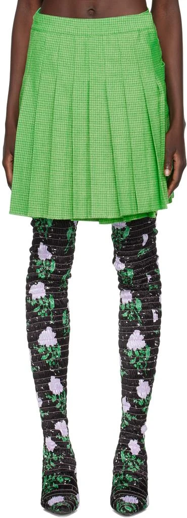 shrimps Green Murphy Miniskirt 1