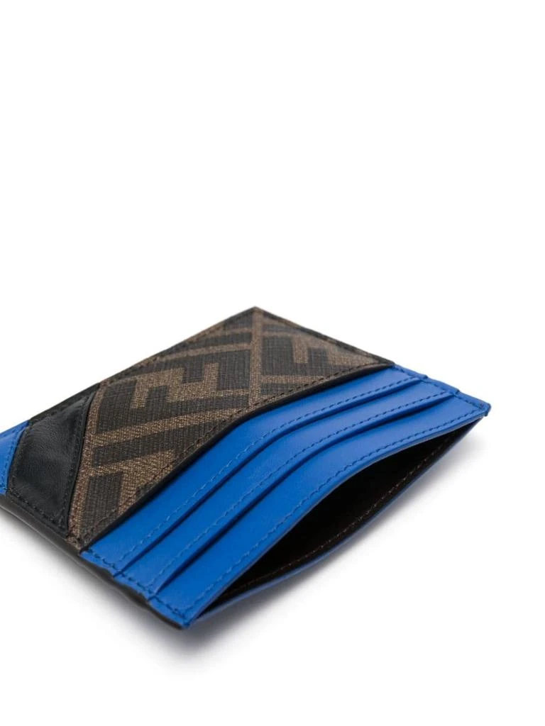 Fendi Fendi Diagonal FF Printed Card Holder 3