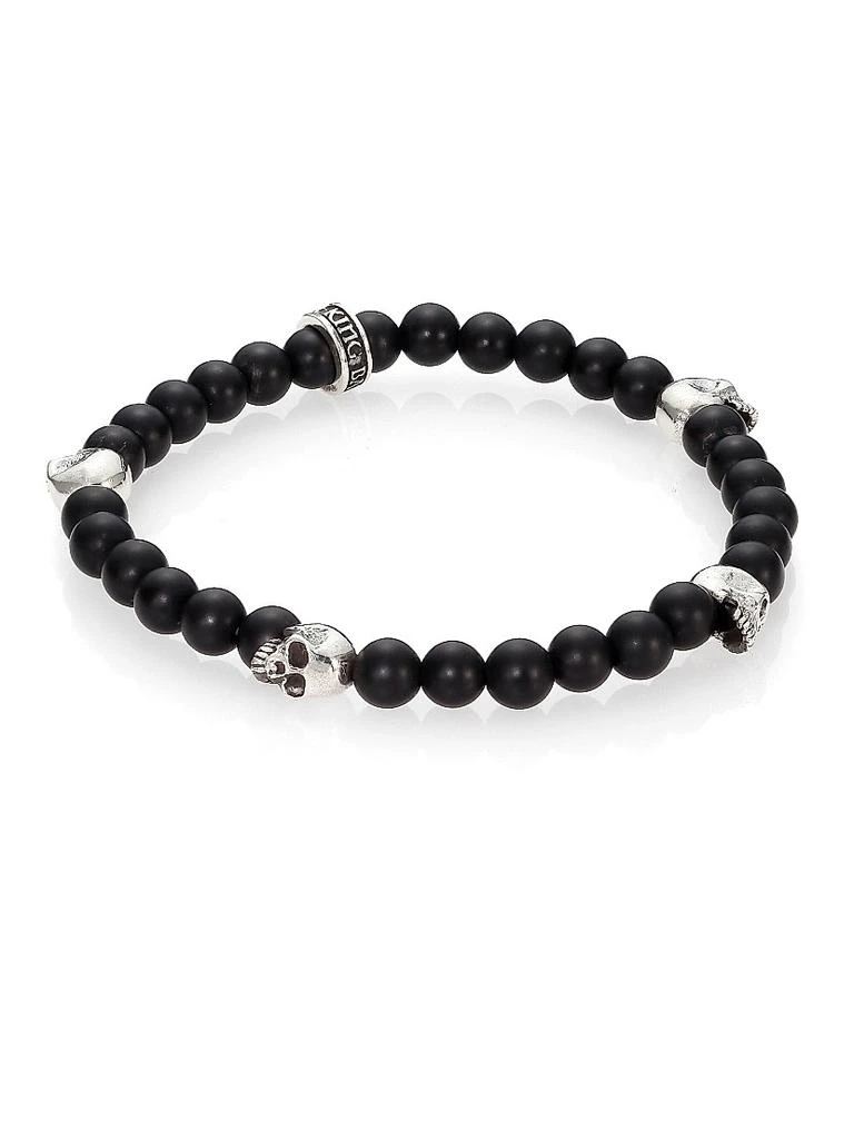 King Baby Onyx Beaded Bracelet 1