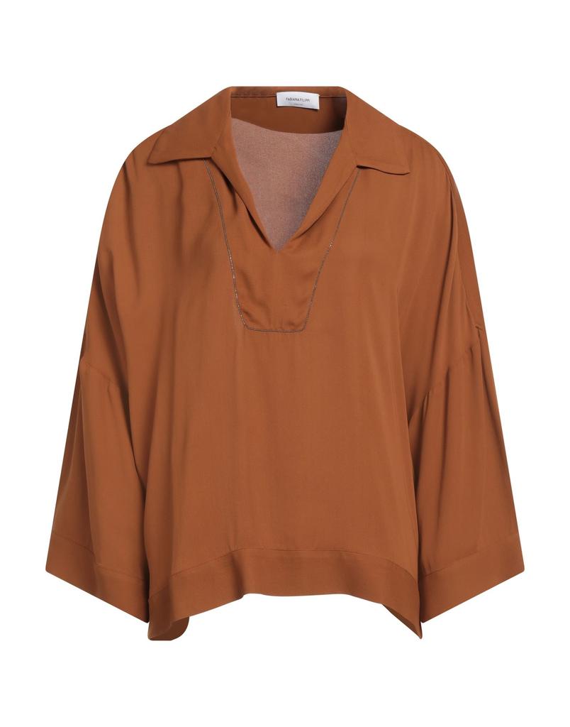 Tシャツ・カットソー Fabiana Filippi Relaxed-Fit Cotton Top With Wide Neckline Fabiana Filippi Relaxed-Fit Cotton Top With Wide Neckline