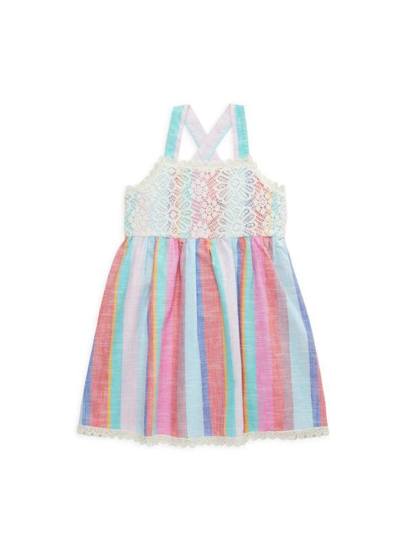 Shop Baby Girl's Multi Striped Dress on Sale at BeyondStyle – Get