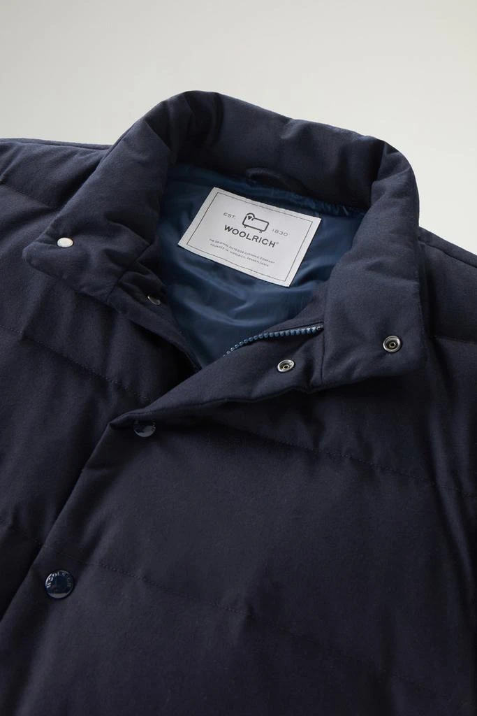 Woolrich Blazer in Vitale Barberis Canonico Virgin Wool Flannel - Men - Blue 7