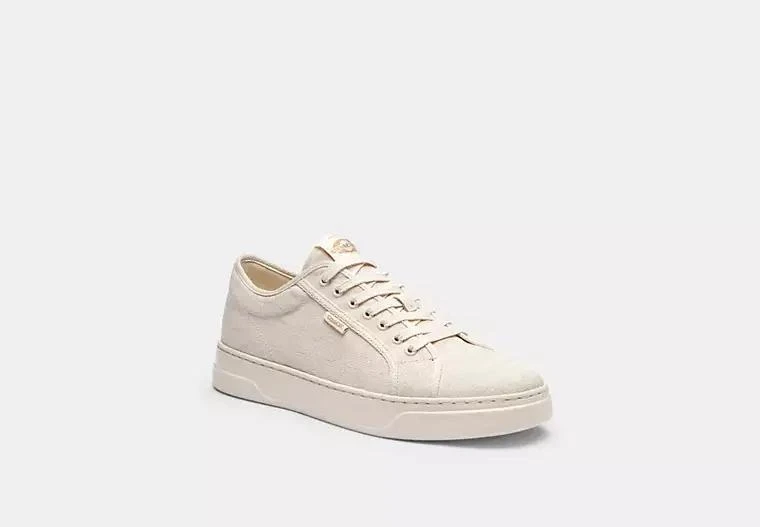 Coach Canvas Sneaker In Signature Jacquard