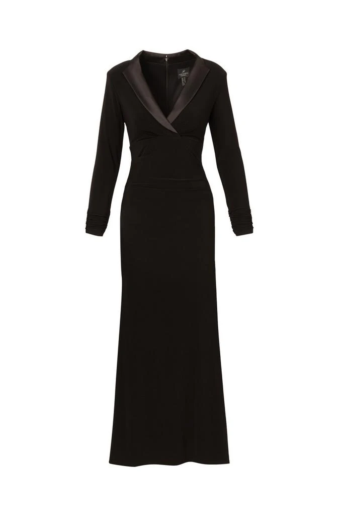 Adrianna Papell Tuxedo long dress 1