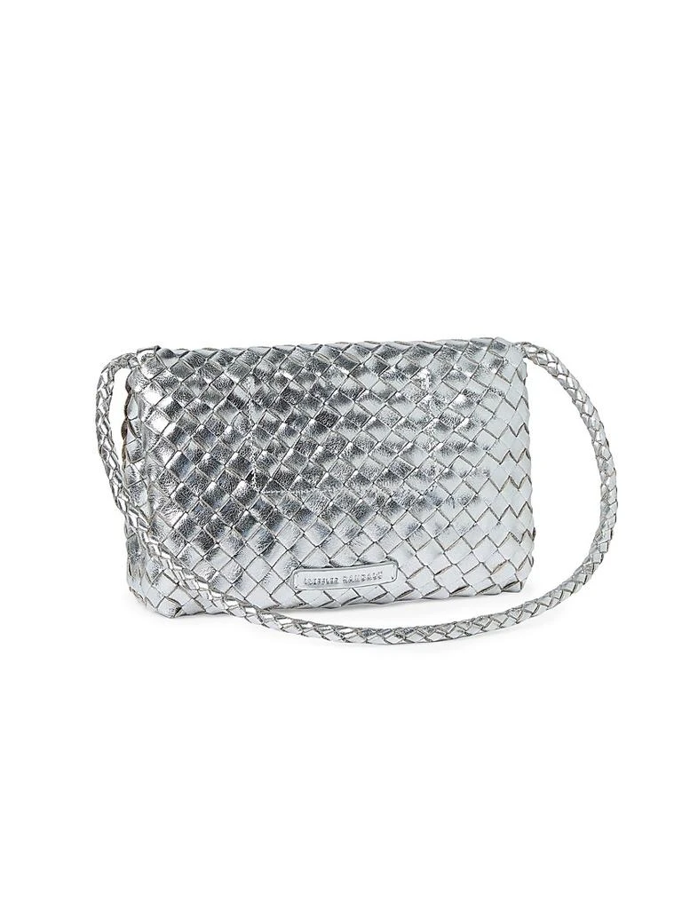 Loeffler Randall Billie Woven Leather Shoulder Bag 3