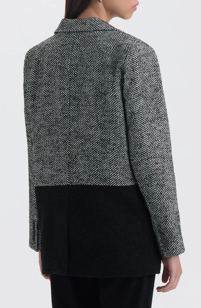 NVLT Tweed Colorblock Blazer 2