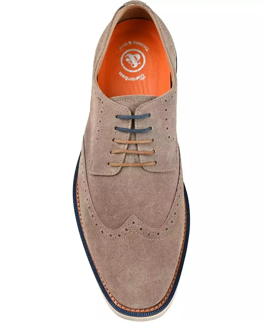Thomas & Vine Men's Chadwick Wingtip Derby Dress Shoes 4