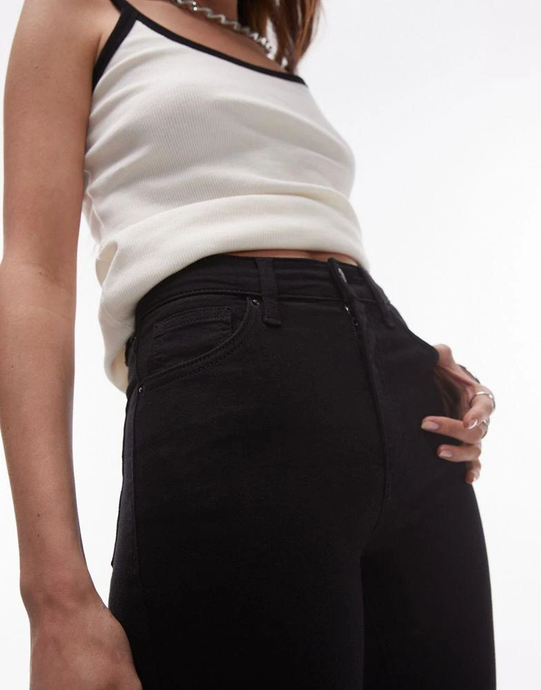 Topshop Topshop Jamie high rise skinny jean in black 5