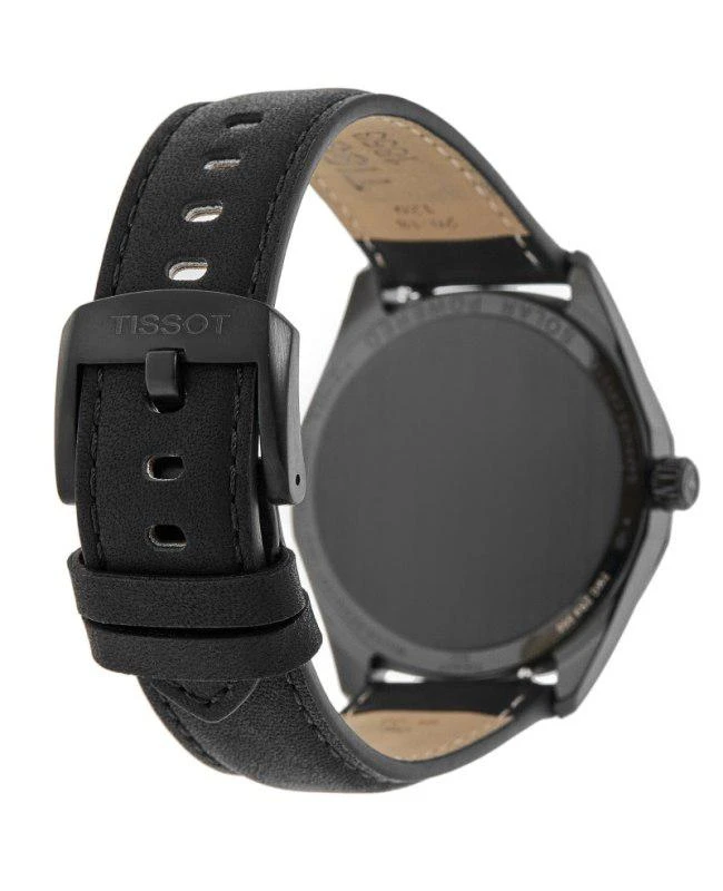 Tissot Tissot PRC100 Solar Black Dial Leather Strap Men's Watch T151.422.36.051.00 4
