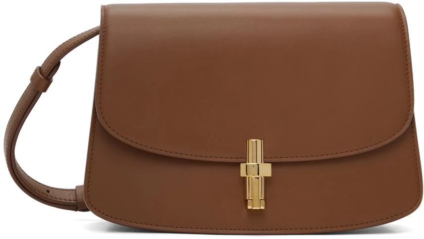 The Row Brown Sofia 8.75 Crossbody Bag 1
