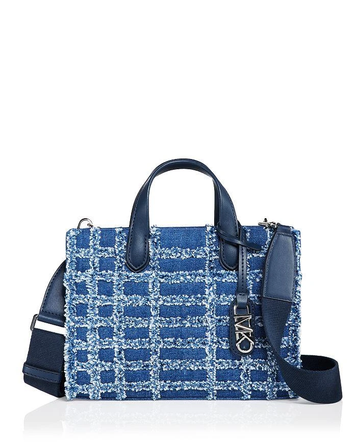Michael Kors Michael Kors Gigi Small East West Denim Messenger Tote 1