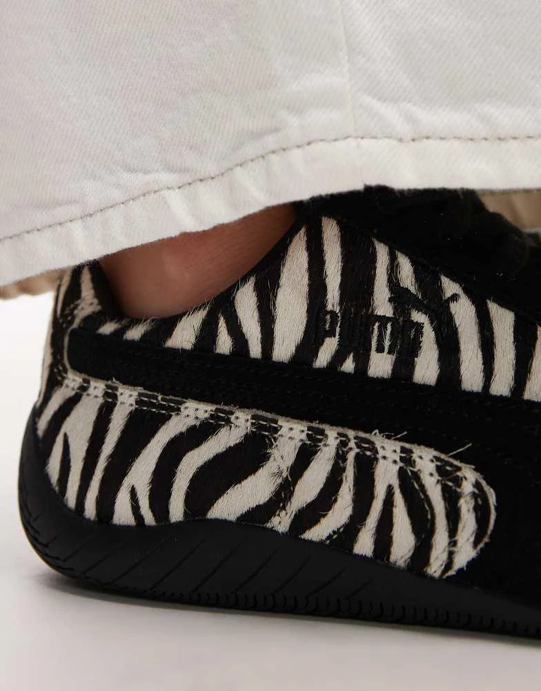 Puma Puma Speedcat trainers in zebra print 3