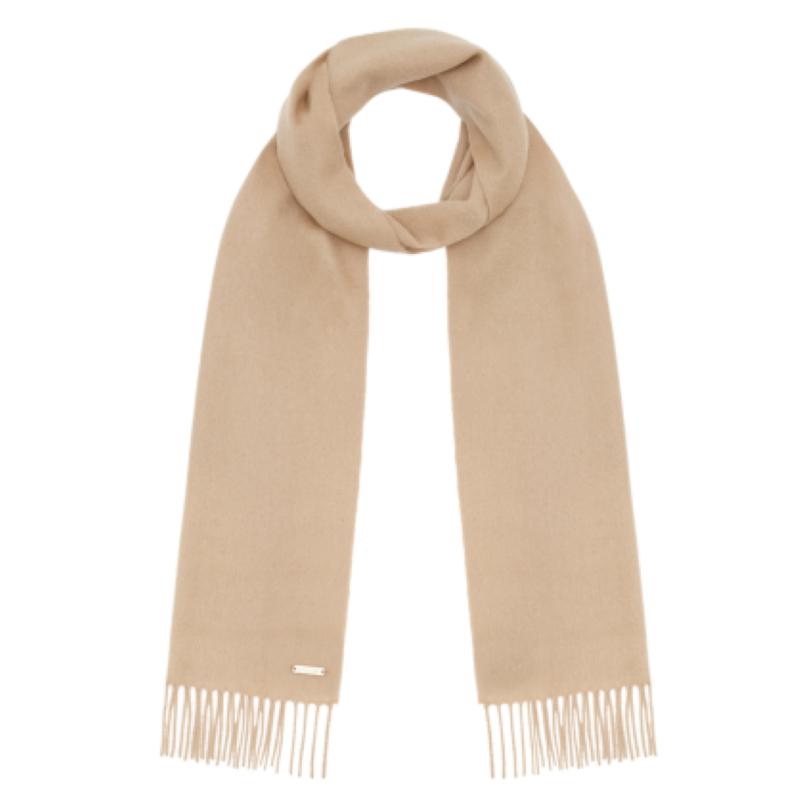 Hortons England Hortons England -Lindo Lambswool Scarf - Tan