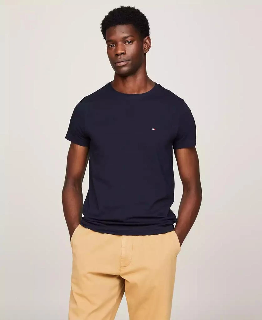 Tommy Hilfiger Men's Stretch Cotton Slim-Fit T-Shirt 1